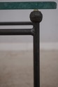 68724: CHARLESTON FORGE Iron Base Glass Top Occasi