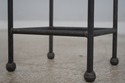 68724: CHARLESTON FORGE Iron Base Glass Top Occasi