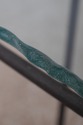 68724: CHARLESTON FORGE Iron Base Glass Top Occasi