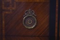 L73406: Vintage Neoclassical Marble Top Inlaid Dre