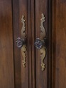 73492: ETHAN ALLEN Maple 2 Door China Cabinet