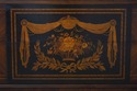 L73406: Vintage Neoclassical Marble Top Inlaid Dre