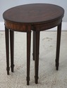 L73496: MAITLAND SMITH Oval Pair of Nesting Tables