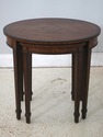 L73496: MAITLAND SMITH Oval Pair of Nesting Tables