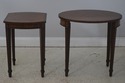 L73496: MAITLAND SMITH Oval Pair of Nesting Tables