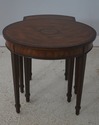 L73496: MAITLAND SMITH Oval Pair of Nesting Tables