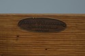 L73406: Vintage Neoclassical Marble Top Inlaid Dre