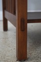 73424: STICKLEY Mission Cherry 2 Tier Lamp Table