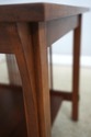 73424: STICKLEY Mission Cherry 2 Tier Lamp Table