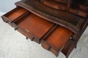 L73500: THEODORE ALEXANDER Leather Top Mahogany Fa