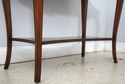 L73500: THEODORE ALEXANDER Leather Top Mahogany Fa