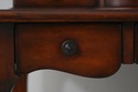 L73500: THEODORE ALEXANDER Leather Top Mahogany Fa