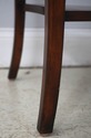 L73500: THEODORE ALEXANDER Leather Top Mahogany Fa