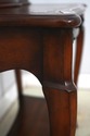 L73500: THEODORE ALEXANDER Leather Top Mahogany Fa