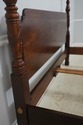 67172: HENREDON Mahogany King Size Poster Bed