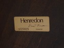 67172: HENREDON Mahogany King Size Poster Bed