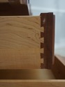 73548: Cherry Georgian Style Block Front Chest