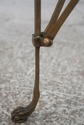 73520: THEODORE ALEXANDER Round Granite & Brass Si