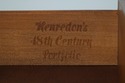 73487: HENREDON 18th Century Portfolio Flip Top Ba