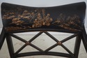 L73522: INTERIOR CRAFTS Black & Gold Chinoiserie A