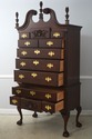 73467: HENKEL HARRIS Mahogany #1946 Highboy Chest