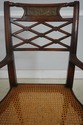 73524: THEODORE ALEXANDER Regency Style Cane Seat 