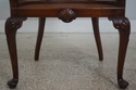 F73513: Vintage French Carved Cane Tub Chair