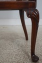 F73513: Vintage French Carved Cane Tub Chair