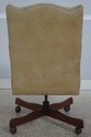 73549: Classic Leather Tufted Rolling Desk Chair