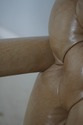 73549: Classic Leather Tufted Rolling Desk Chair