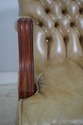 73549: Classic Leather Tufted Rolling Desk Chair