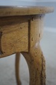 L73537: BAKER French Demilune Gate Leg Flip Top Ta