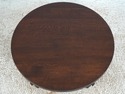 73425: STICKLEY Round Mission Oak Cocktail Table