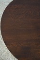73425: STICKLEY Round Mission Oak Cocktail Table