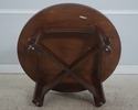 73425: STICKLEY Round Mission Oak Cocktail Table