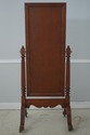 73407: ETHAN ALLEN Mahogany Tall Cheval Dressing M