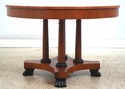L73058: BAKER Neoclassical Cherry Inlaid Round Din