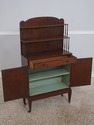 L73273: Vintage Regency Style 3 Tier Inlaid Mahoga