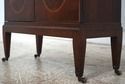 L73273: Vintage Regency Style 3 Tier Inlaid Mahoga