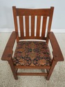 73526: Pair of STICKLEY Mission Oak Arm Chairs