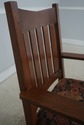 73526: Pair of STICKLEY Mission Oak Arm Chairs