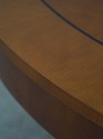 L73058: BAKER Neoclassical Cherry Inlaid Round Din