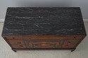 L73406: Vintage Neoclassical Marble Top Inlaid Dre