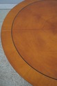 L73058: BAKER Neoclassical Cherry Inlaid Round Din