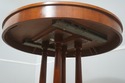 L73058: BAKER Neoclassical Cherry Inlaid Round Din