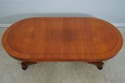 L73058: BAKER Neoclassical Cherry Inlaid Round Din