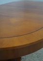 L73058: BAKER Neoclassical Cherry Inlaid Round Din