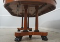 L73058: BAKER Neoclassical Cherry Inlaid Round Din