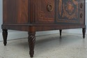 L73406: Vintage Neoclassical Marble Top Inlaid Dre