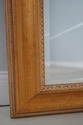 60430EC: Nice Rectangular Gold Finish Beveled Glas